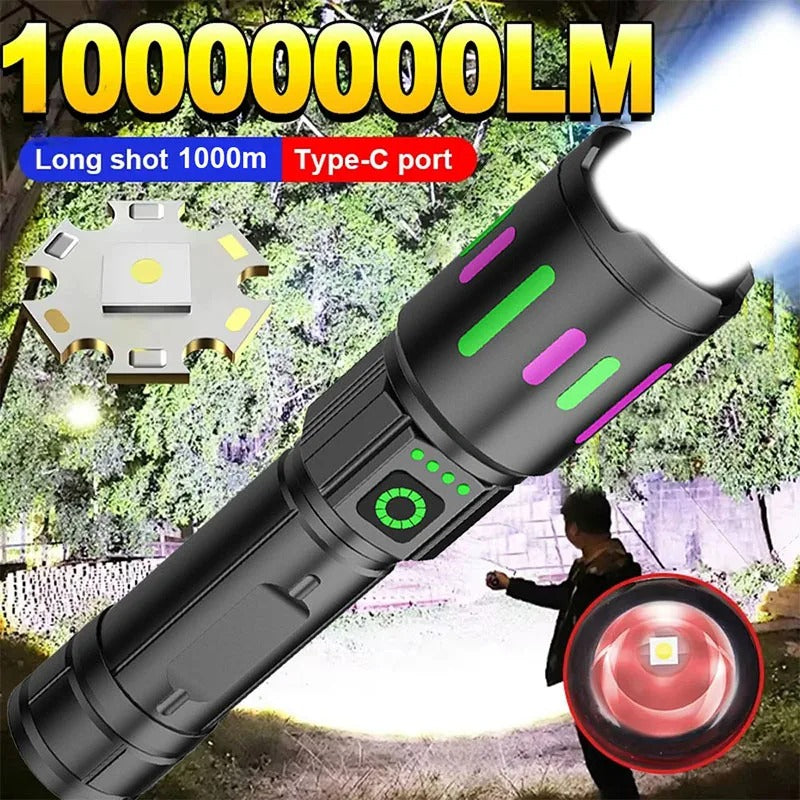 Linterna Led de alta potencia, Camping y Senderismo - Alfa Store