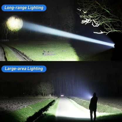 Linterna Led de alta potencia, Camping y Senderismo - Alfa Store